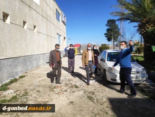 بازدید معاونت مالی و اداری  و مدیر مالی دانشگاه فنی و حرفه ای استان گلستان از آموزشکده فنی و حرفه ای دختران کوثر گنبد کاووس  5
