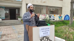 تجمع اعتراض دانشجویان اساتید وهمکاران آموزشکده ملی مهارت دختران گنبد  3