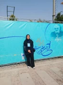 حضور ارزشمند و پر افتخار خانم فاطمه ممشلی دانشجوی آموزشکده ملی مهارت دختران گنبد در جشنواره ملی قرآن و عترت 2