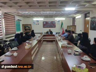 برگزاری جلسه بصیرت افزایی بمناسبت هفته دفاع مقدس با حضور مسول دفتر نهاد ولی فقیه در سپاه گنبد کاووس 6