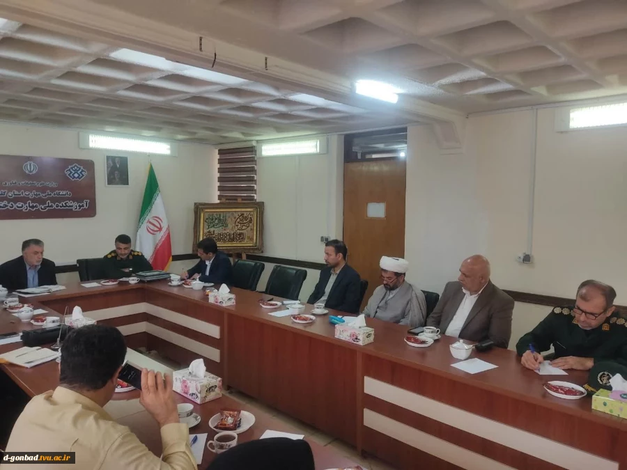 برگزاری جلسه کارگروه پژوهش و فناوری مجمع بسیج شهرستان گنبد کاووس 3