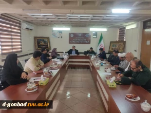 برگزاری جلسه کارگروه پژوهش و فناوری مجمع بسیج شهرستان گنبد کاووس 5