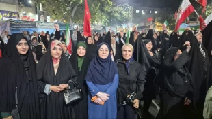 حضور  همکاران آموزشکده در تجمعات شبانه شهرستان گنبد ... 4